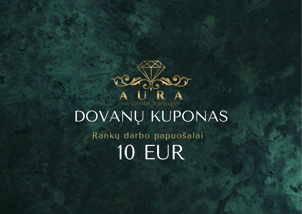 10 Eur dovanų čekis