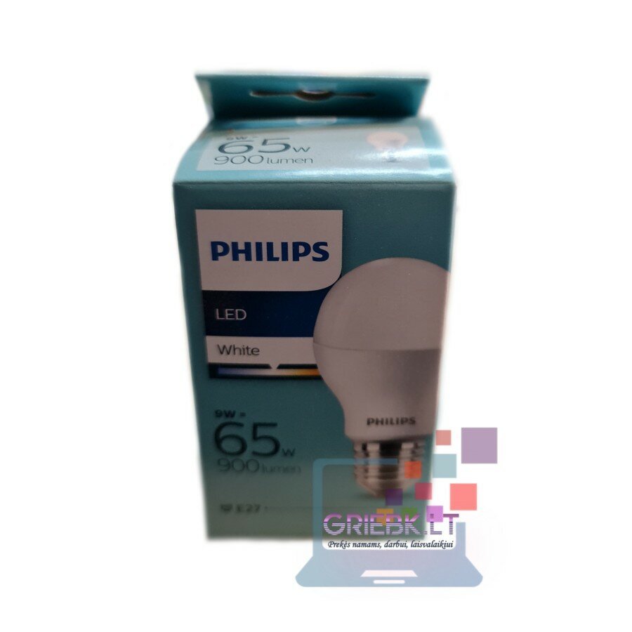 LED lemputė A55 9W E27 3000K Philips