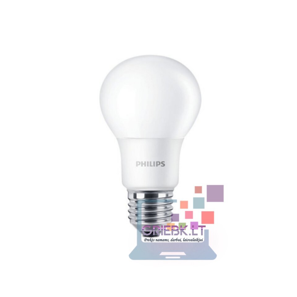 Lemputė LED corePro E27 A60 5-12,5W Philips
