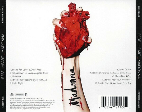 Madonna – Rebel Heart CD