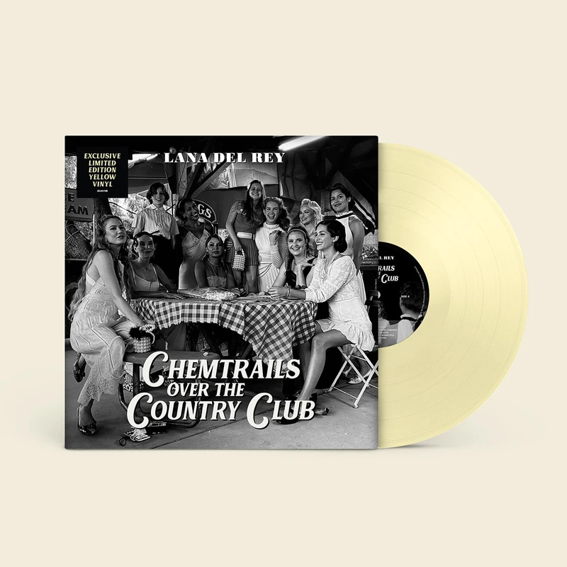 Lana Del Rey ‎‎– Chemtrails Over The Country Club 1LP (Limited Edition, Yellow Colored)