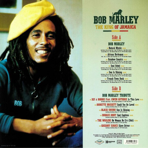 Bob Marley ‎– The King Of Jamaica 1LP