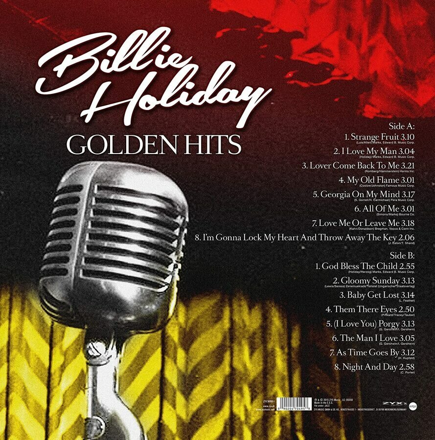 Vinilinė plokštelė - Billie Holiday - Golden Hits 1LP