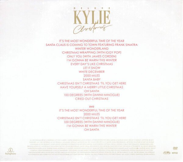 Kylie Minogue ‎– Kylie Christmas CD+DVD