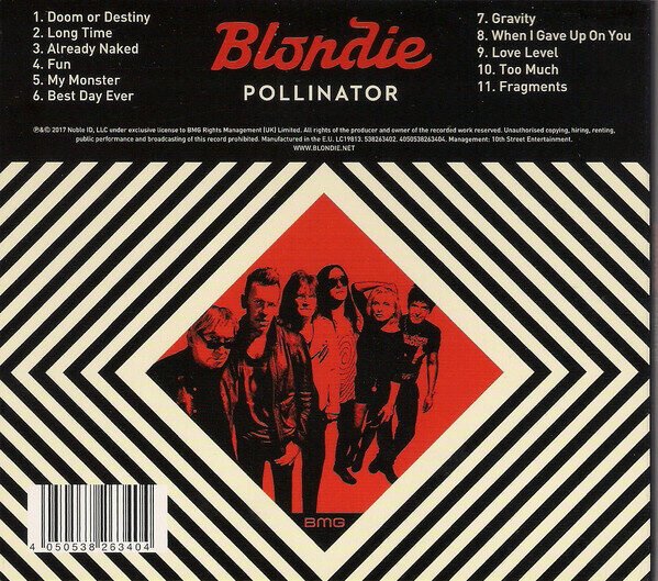 Blondie ‎– Pollinator CD
