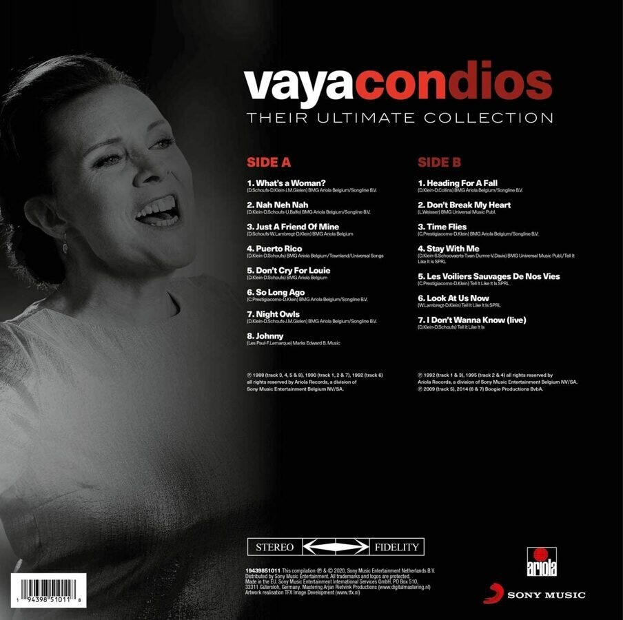 Vinilinė plokštelė - Vaya Con Dios - Their Ultimate Collection 1LP