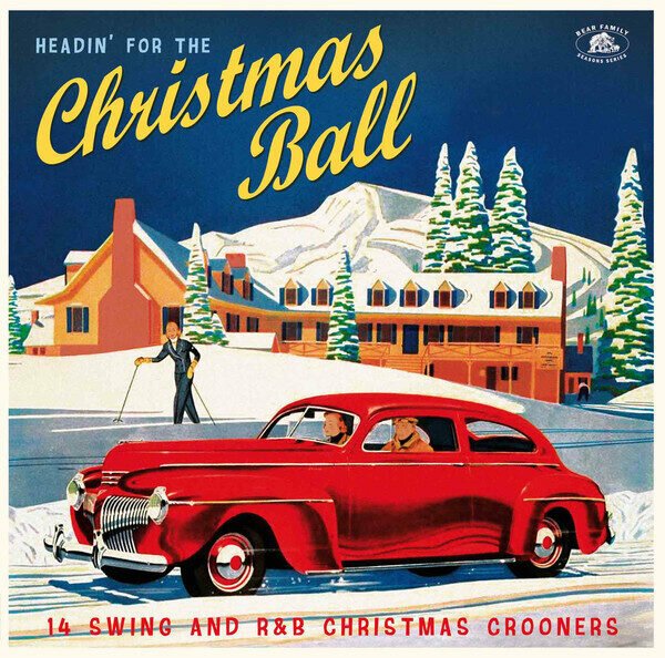 Various ‎– Headin’ For The Christmas Ball (14 Swing And R&B Christmas Crooners) 1LP (Red Colored)