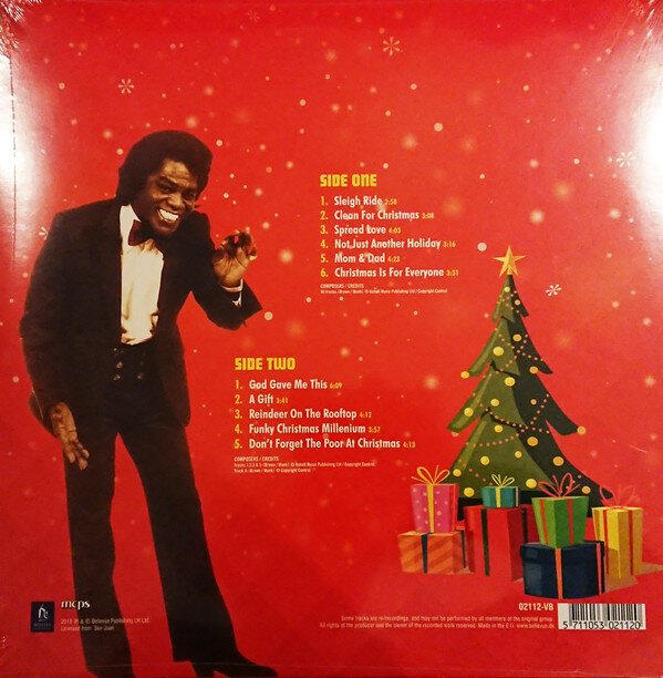 Vinilinė plokštelė - James Brown - The Merry Christmas Album 1LP