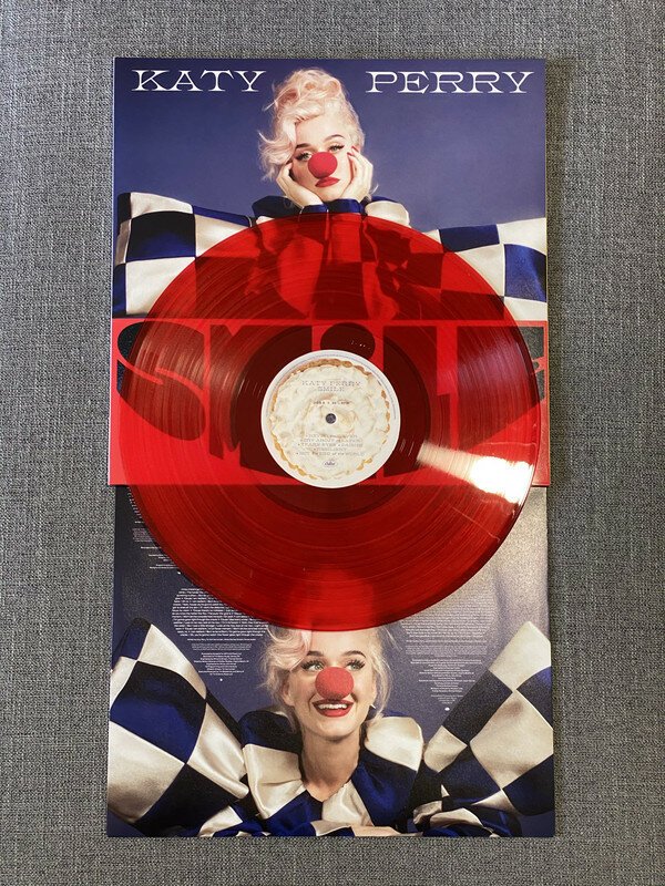 Katy Perry – Smile 1LP (Limited Edition, Translucent Red Colored)